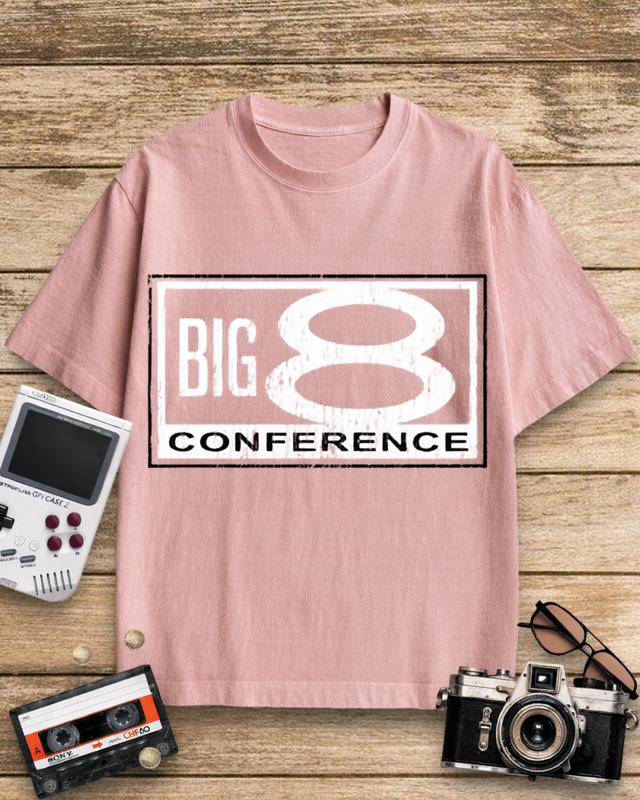 Big 8 Conference 1980s Cotton T-Shirt image 9