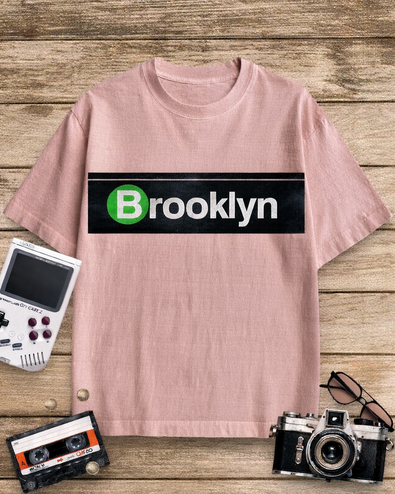 Brooklyn 1970s Cotton T-Shirt image 9