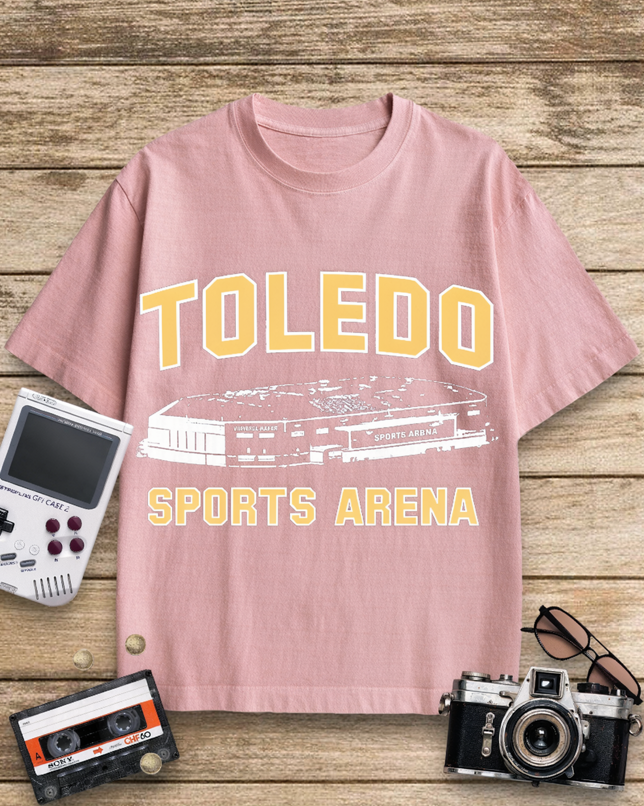 Vintage Toledo Sports Arena 1950s Cotton T-Shirt image 6
