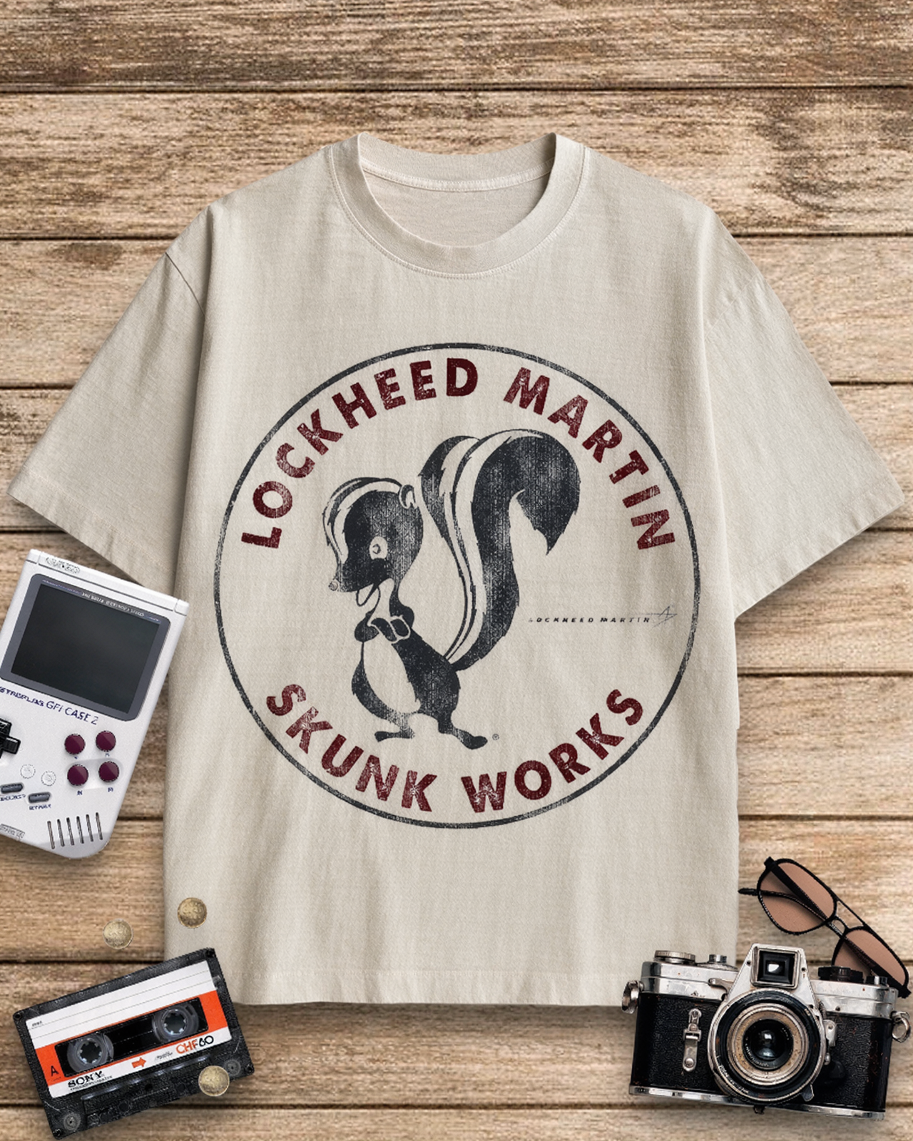 Iron Skunk Industries 1940s Cotton T-Shirt image 1