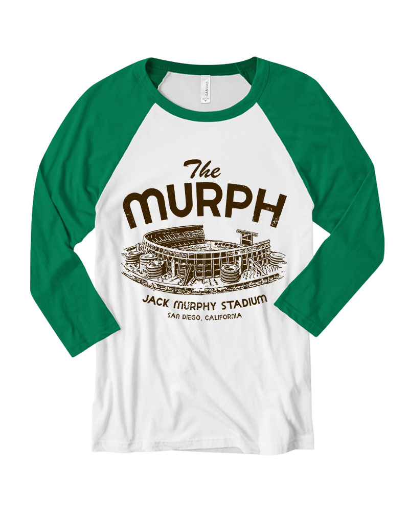 Jack Murphy Stadium Long Sleeve Raglan T-Shirt image 6