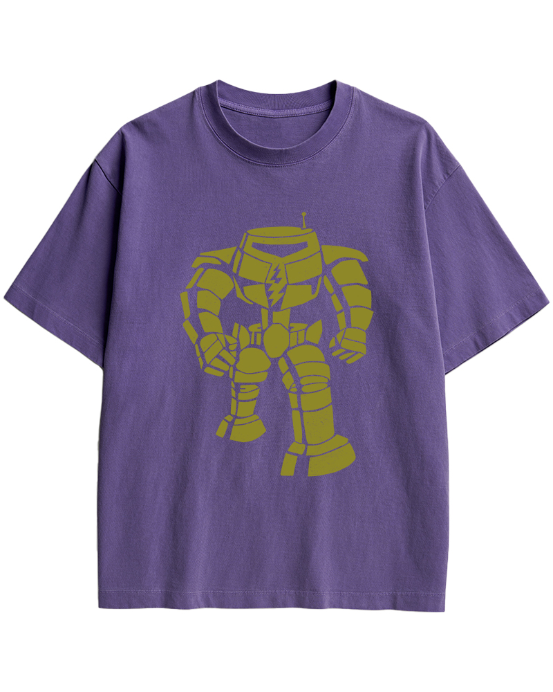 2000s Sci-Fi Robot Cotton T-Shirt image 6