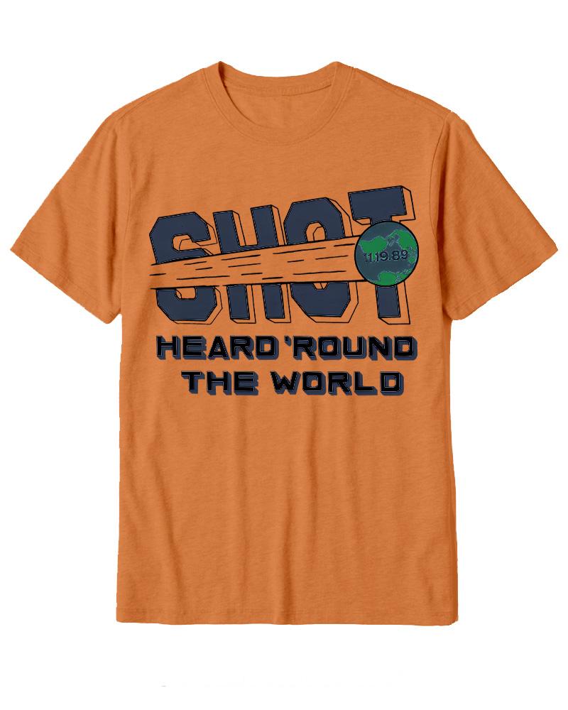US Soccer Shot Heard 'Round 1989 Cotton T-Shirt image 6
