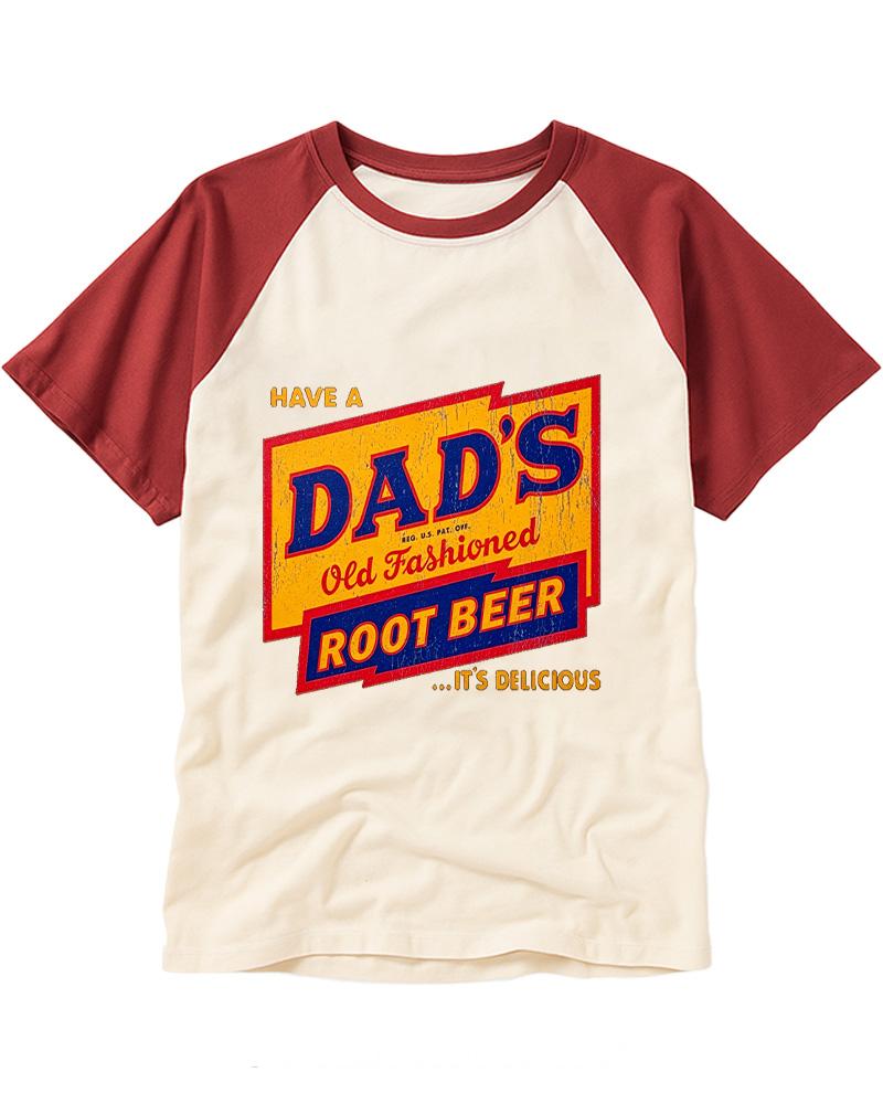 Dad's Root Beer 1960s Raglan Baseball T-Shirt image 6