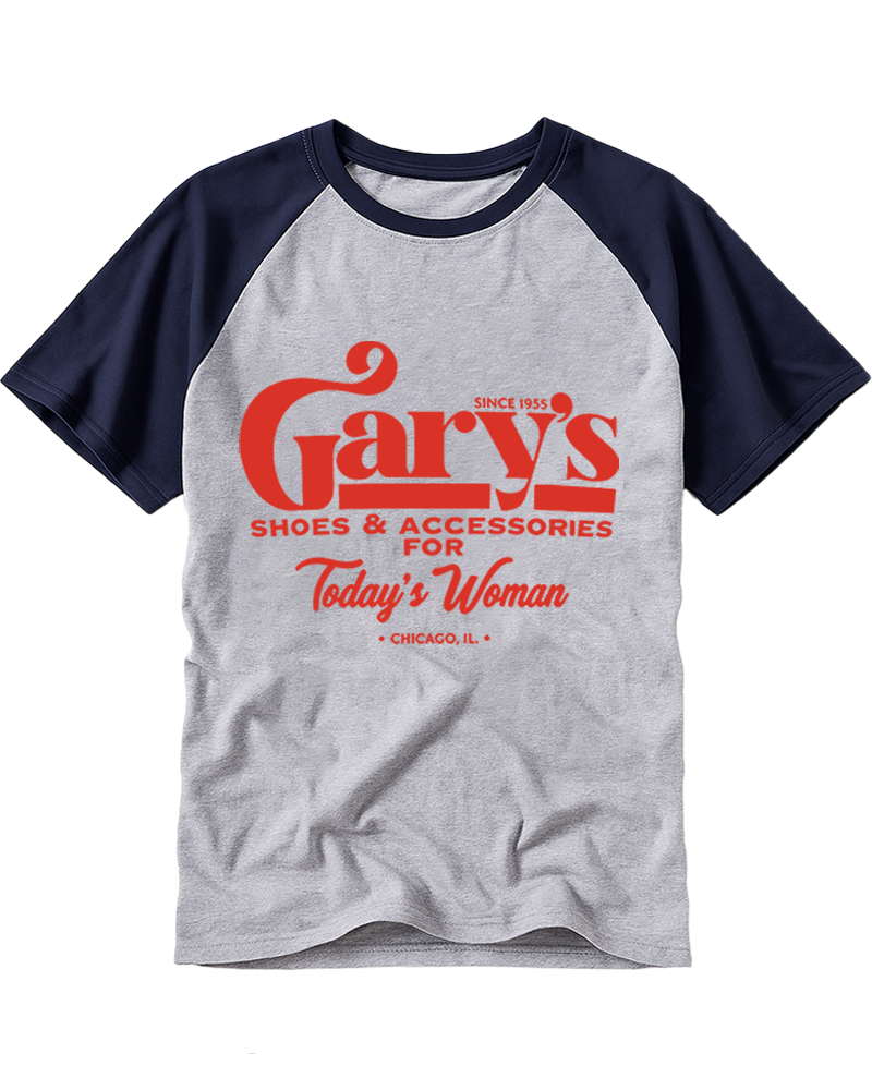 Garys Shoes Accessories Raglan Baseball T-Shirt image 6