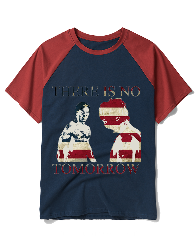 There Is No Tomorrow 1980s Raglan Baseball T-Shirt image 6