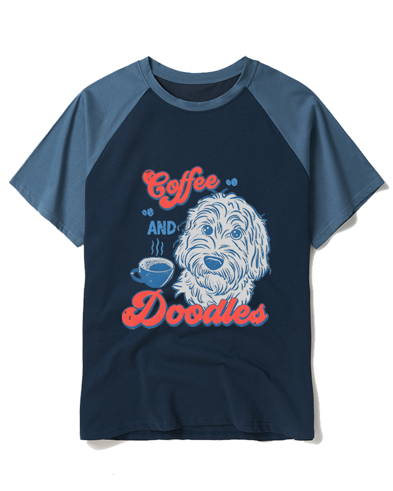Coffee and Doodles 1970s Raglan Baseball T-Shirt image 6