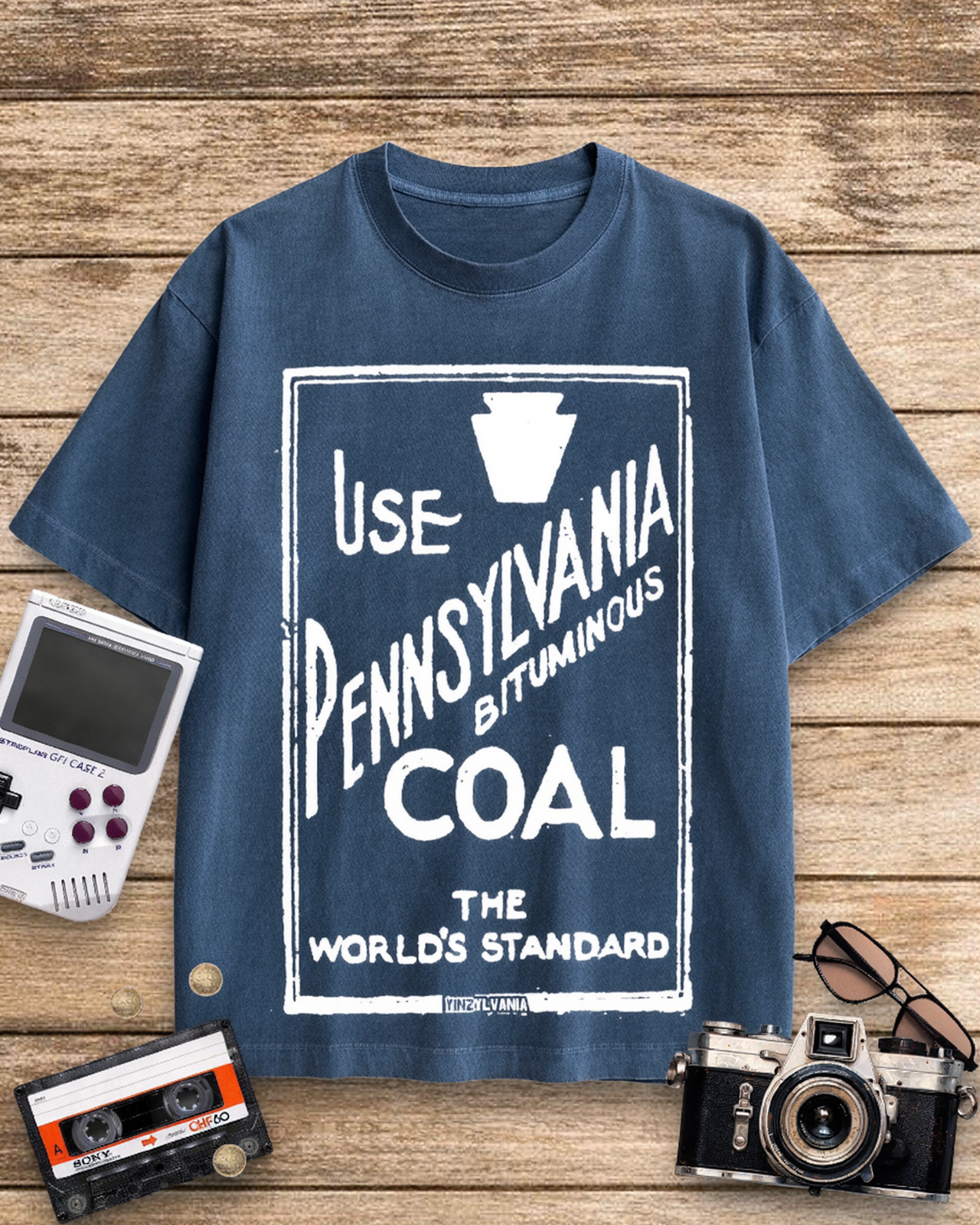 Pennsylvania Bituminous Coal 1910s Cotton T-Shirt image 3