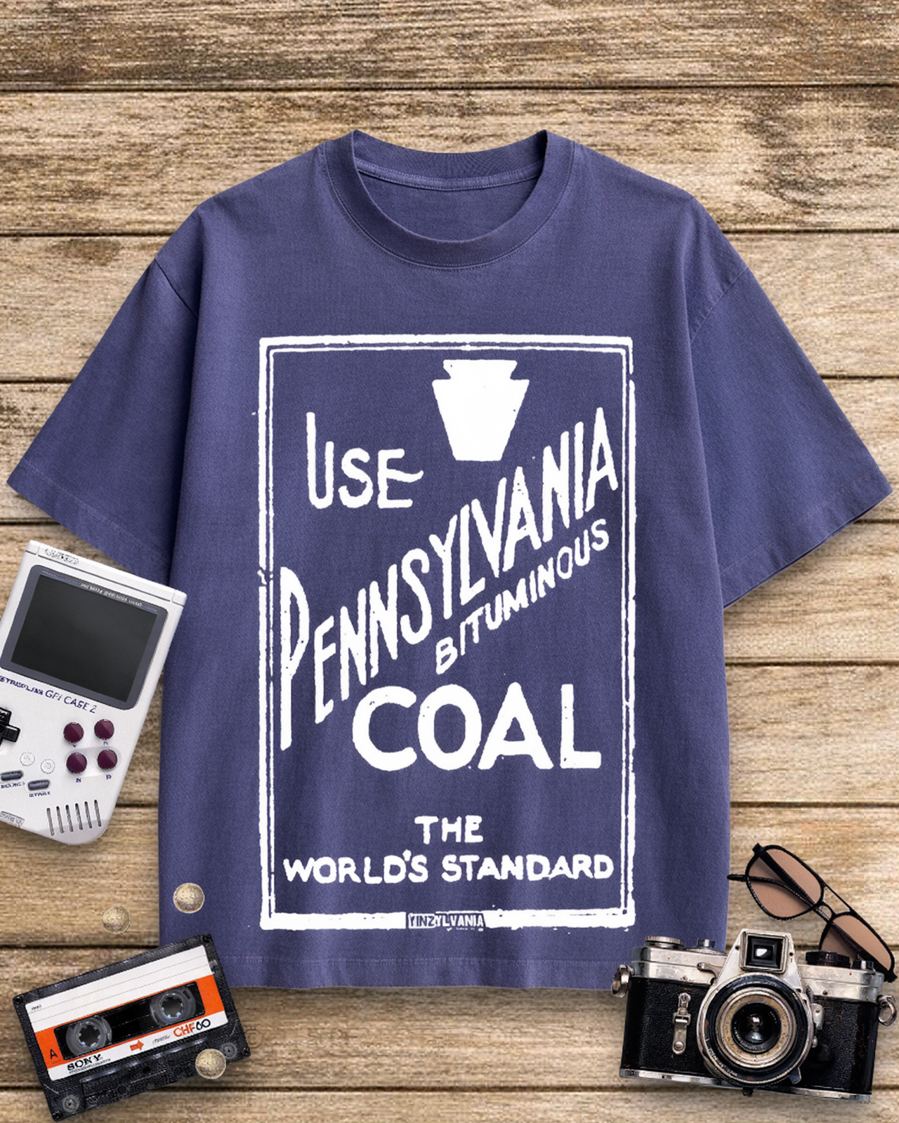 Pennsylvania Bituminous Coal 1910s Cotton T-Shirt image 4