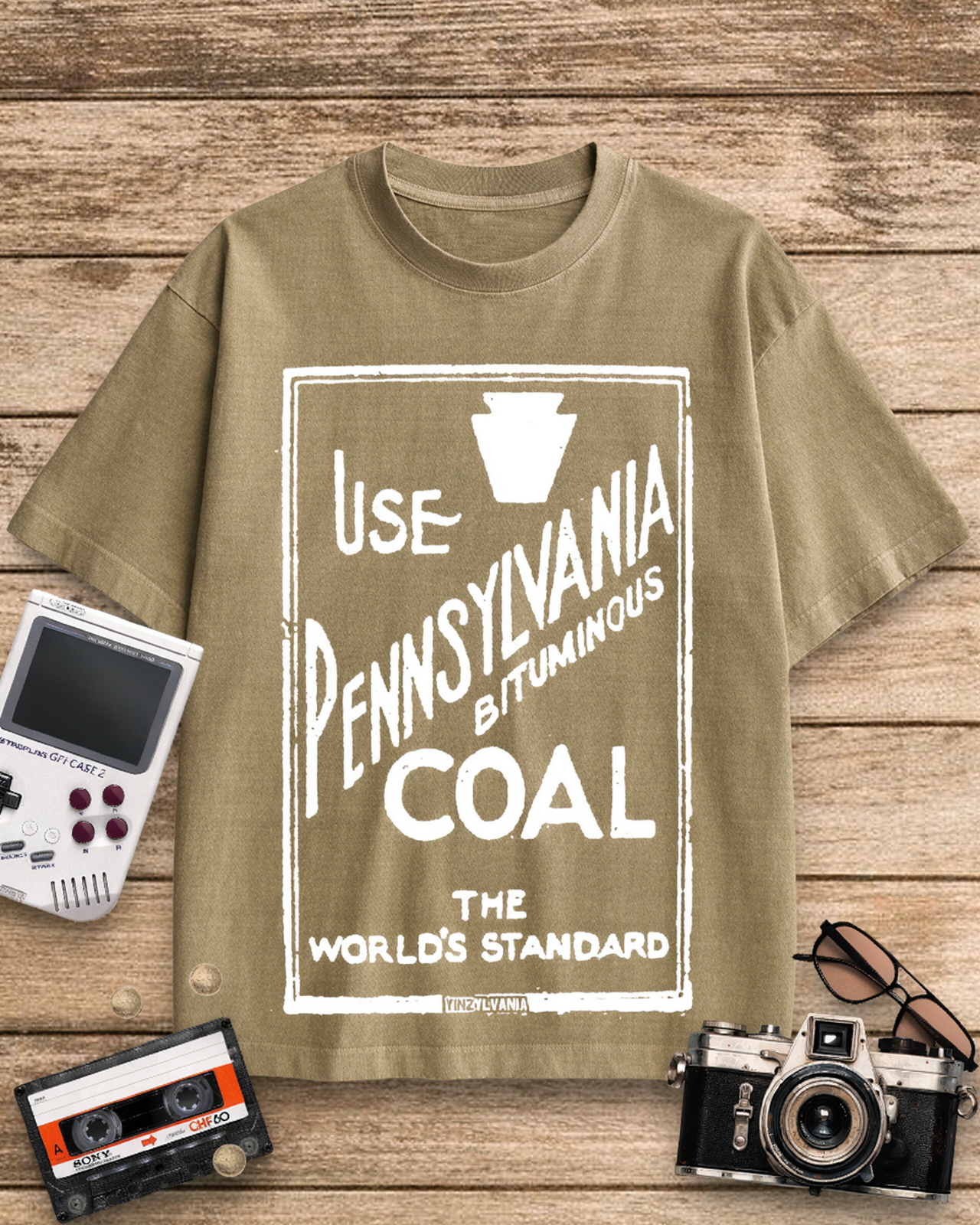 Pennsylvania Bituminous Coal 1910s Cotton T-Shirt image 5