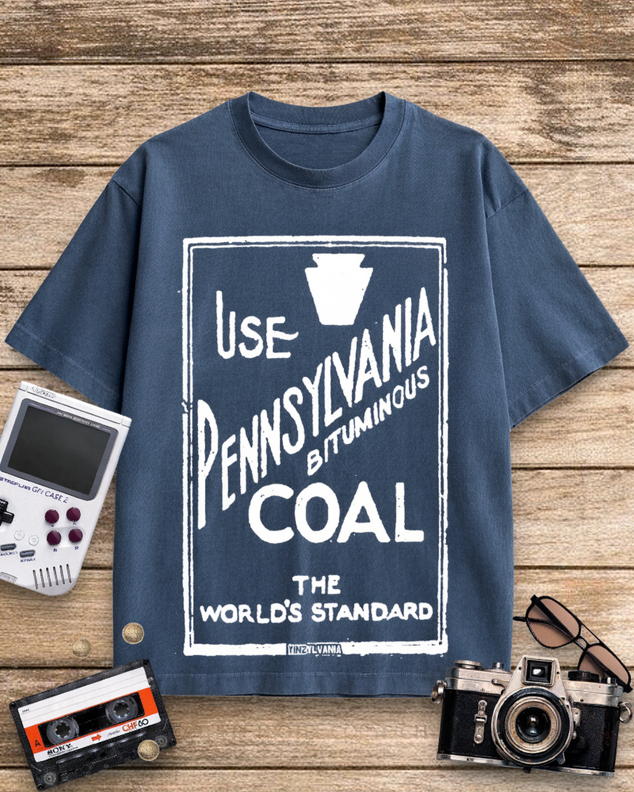Pennsylvania Bituminous Coal 1910s Cotton T-Shirt image 7