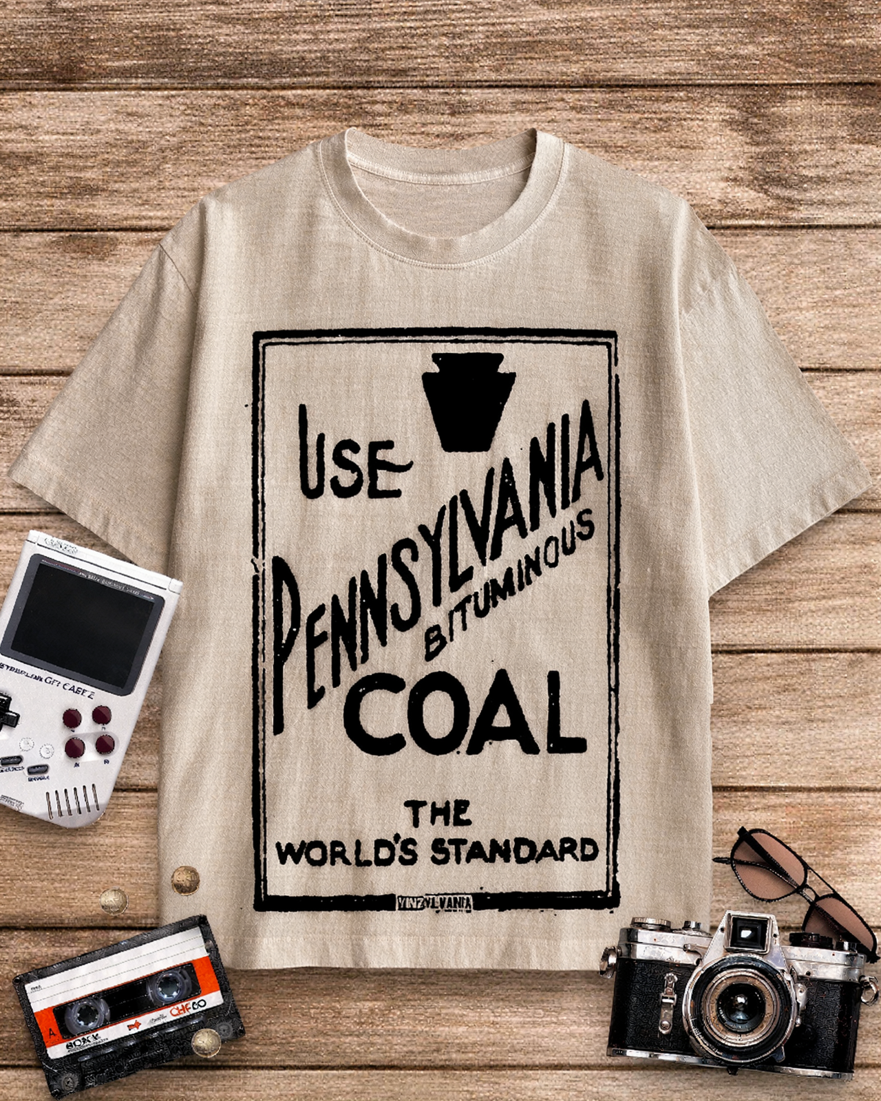 Pennsylvania Bituminous Coal 1910s Cotton T-Shirt image 8