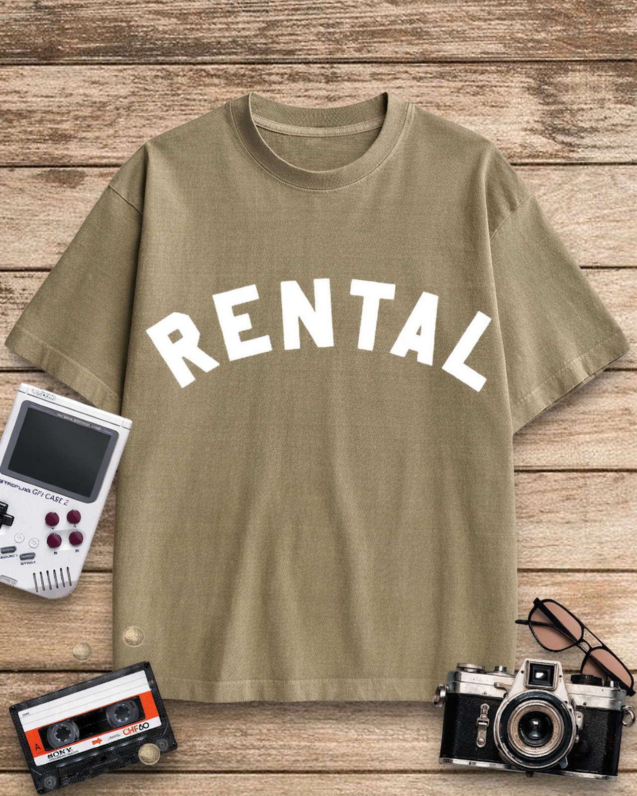 Rental 1980s Cotton T-Shirt image 3