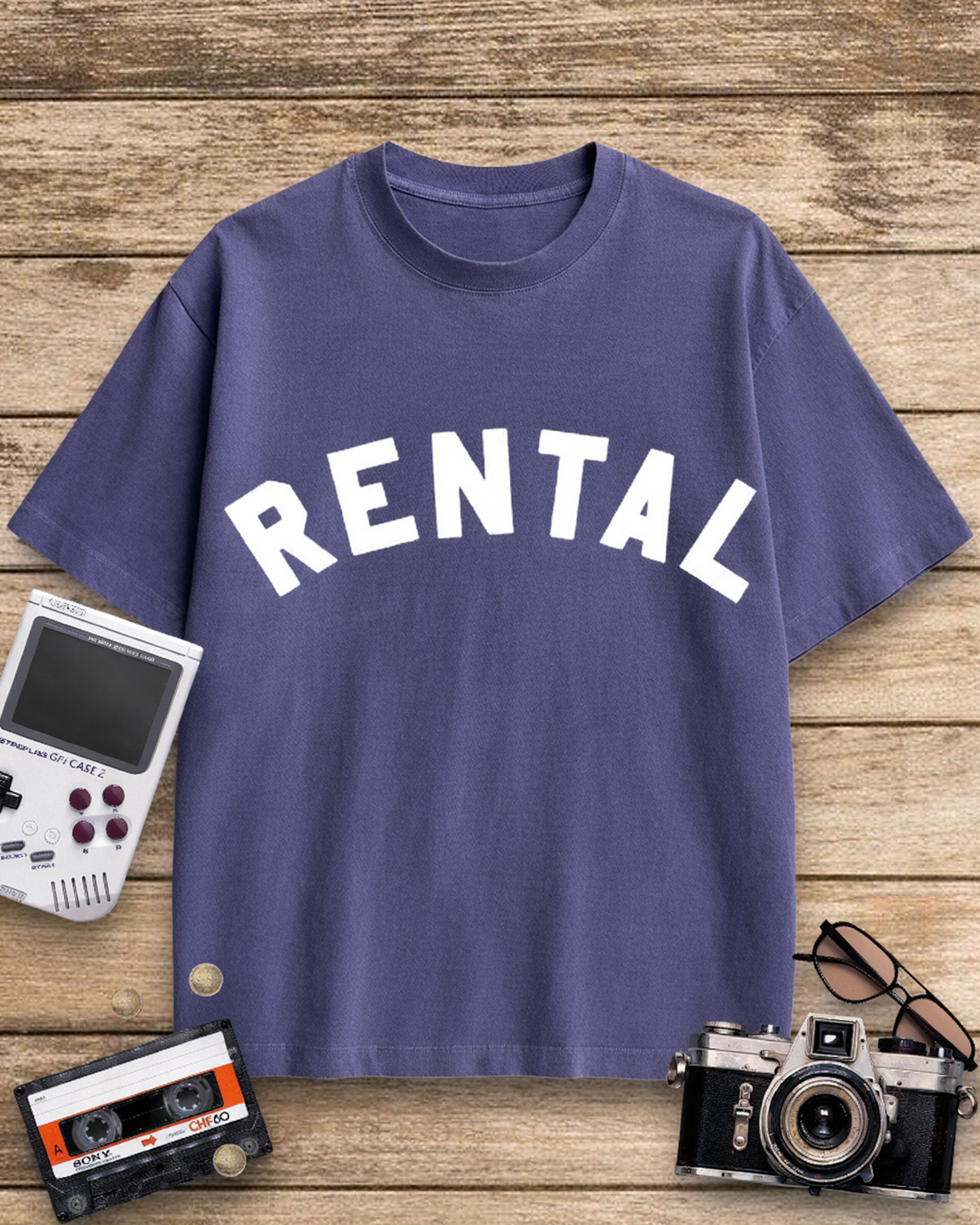 Rental 1980s Cotton T-Shirt image 4