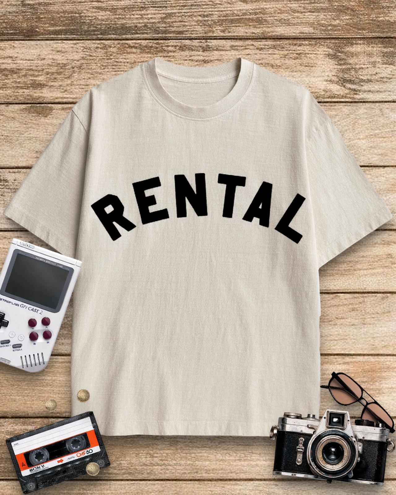 Rental 1980s Cotton T-Shirt image 9