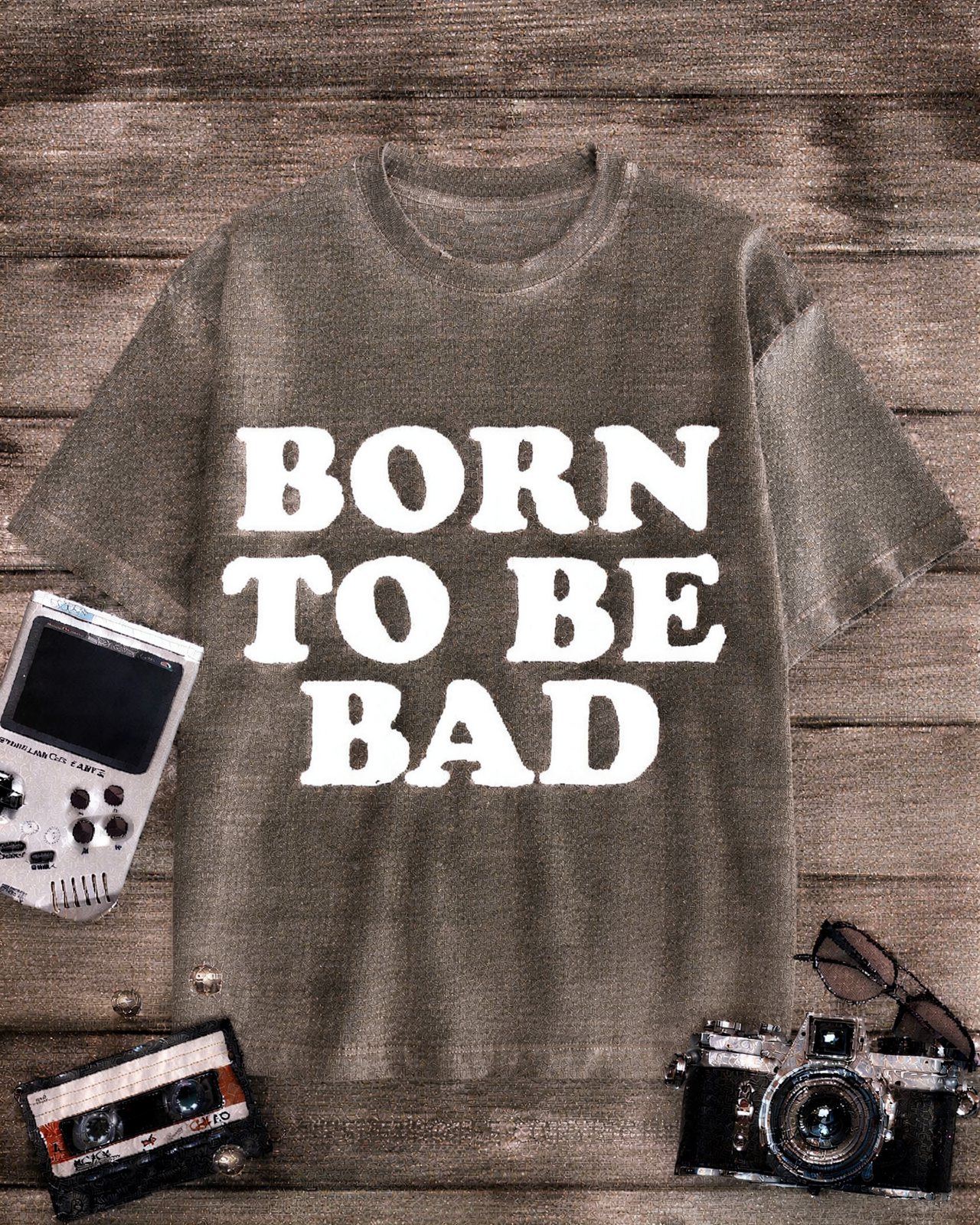 Born To Be Bad 1970s Cotton T-Shirt image 12