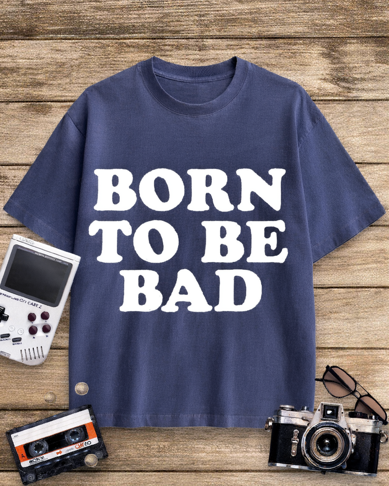 Born To Be Bad 1970s Cotton T-Shirt image 13