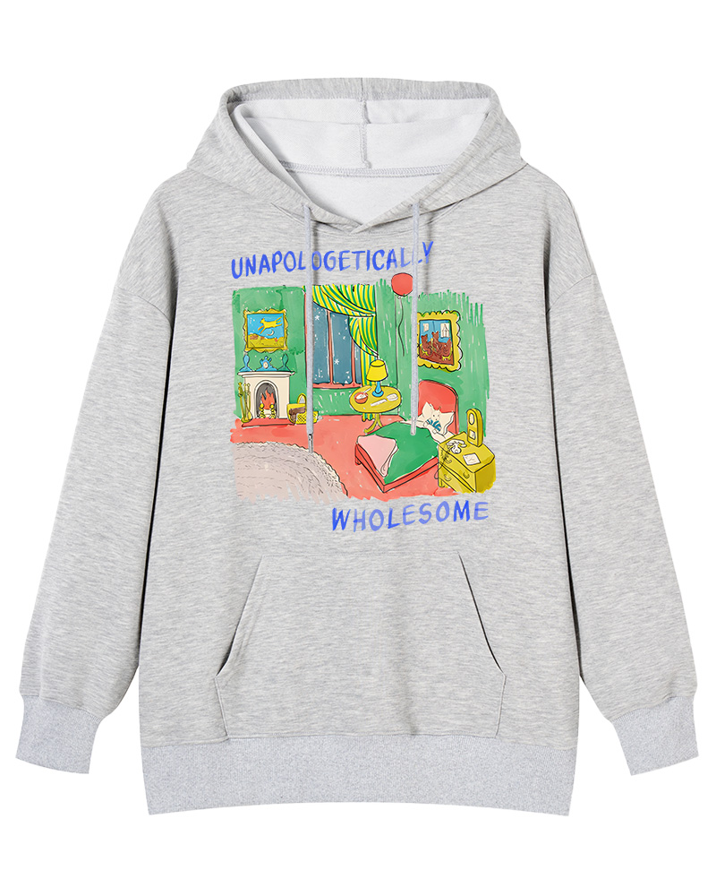 Wholesome Meme Cotton Hoodie image 7
