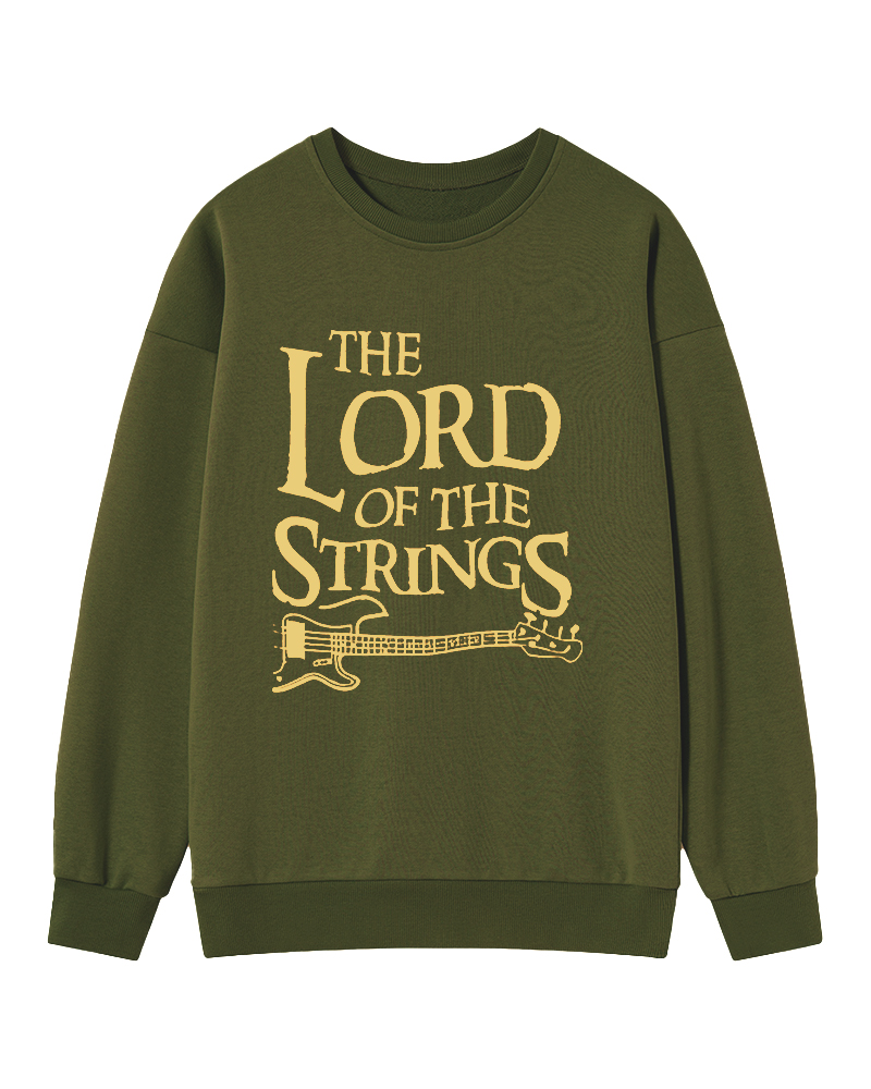 Lord Of the Strings Bass Player Sweatshirt image 7