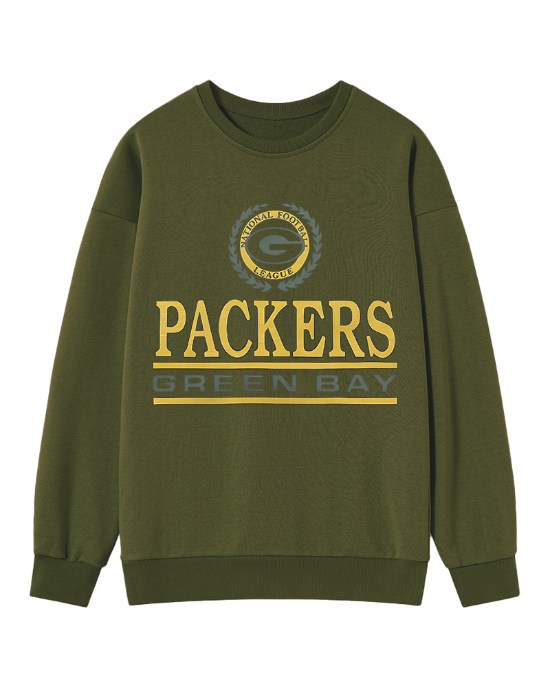 Green Bay Packers Crest Crewneck Sweatshirt image 7