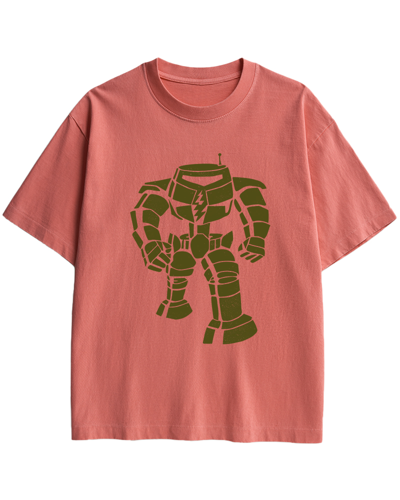 2000s Sci-Fi Robot Cotton T-Shirt image 7