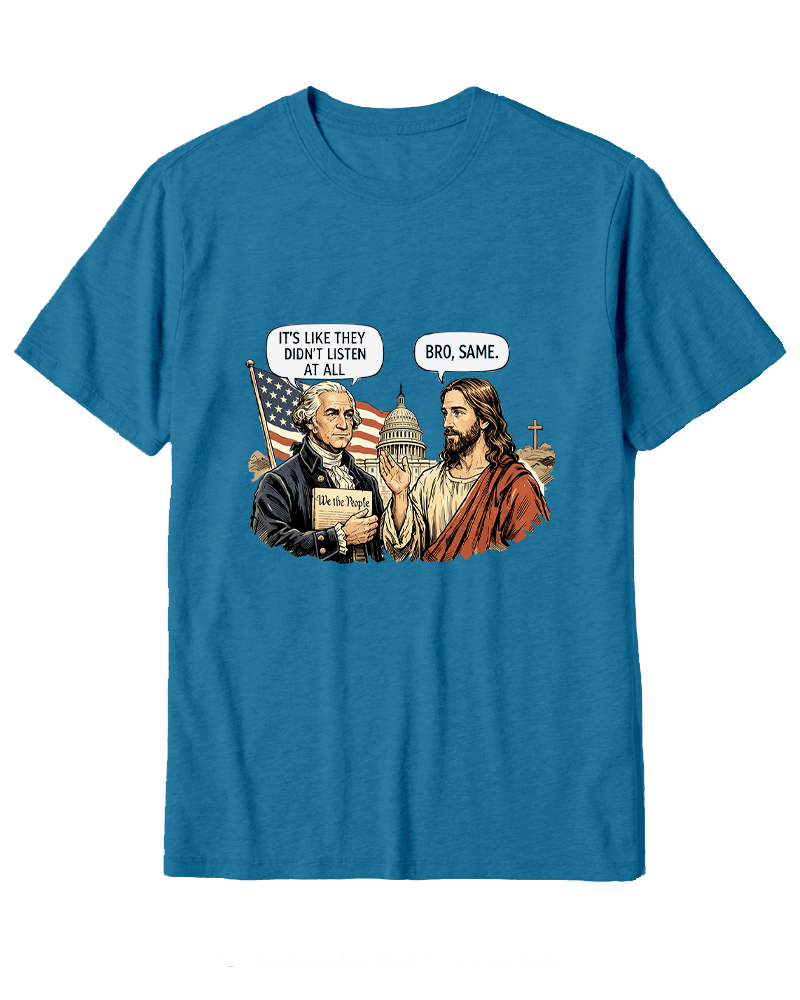 TheRetroTeeIt’s Like They Didn’T Listen At All Cotton T-Shirt image 7