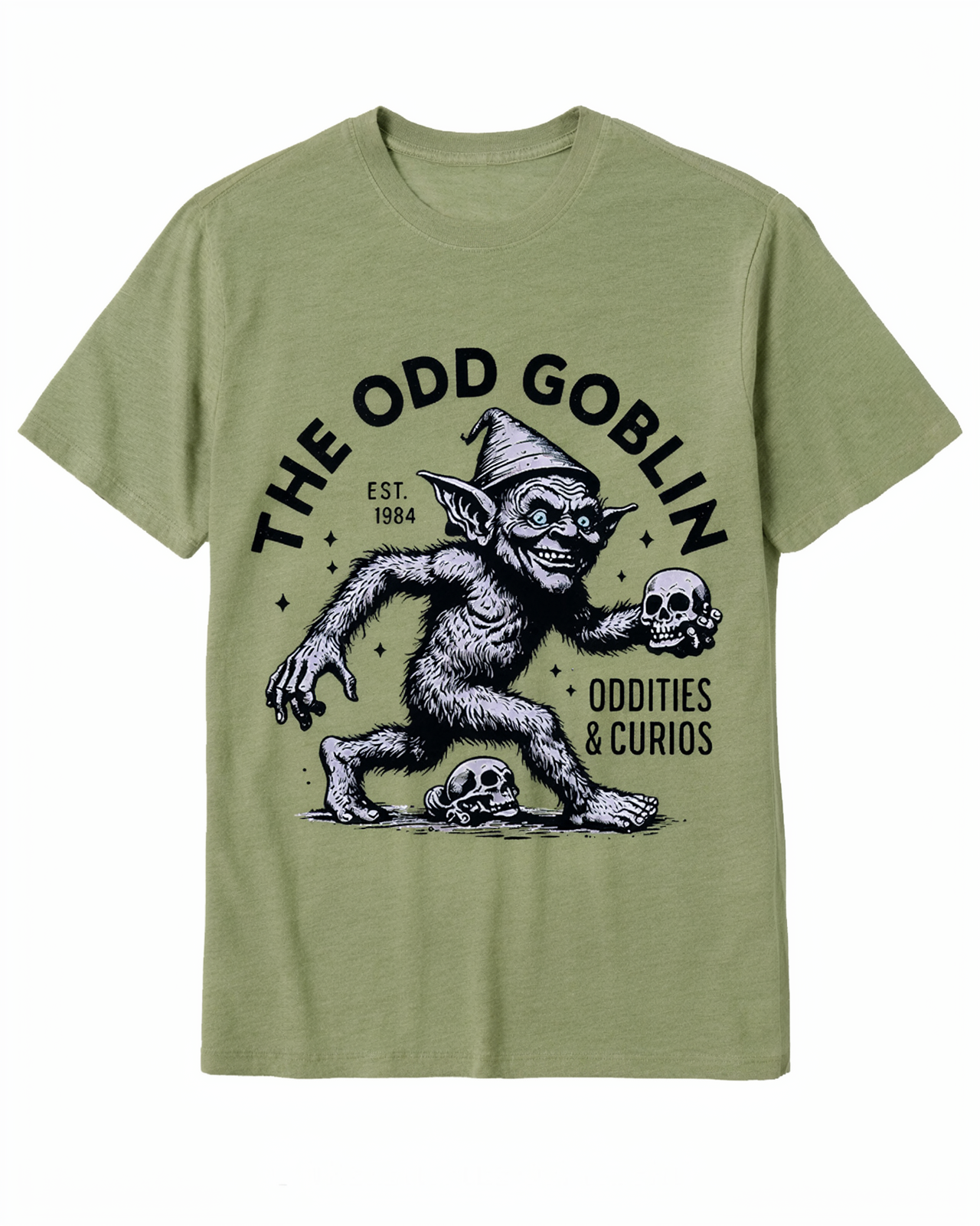 The Odd Goblin Oddities and Curio Cotton T-Shirt image 7
