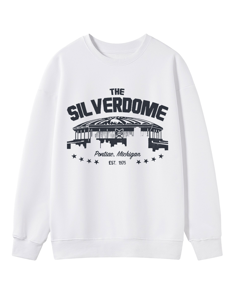Retro Stadium Vibes Graphic Soccer Sweatshirt image 8