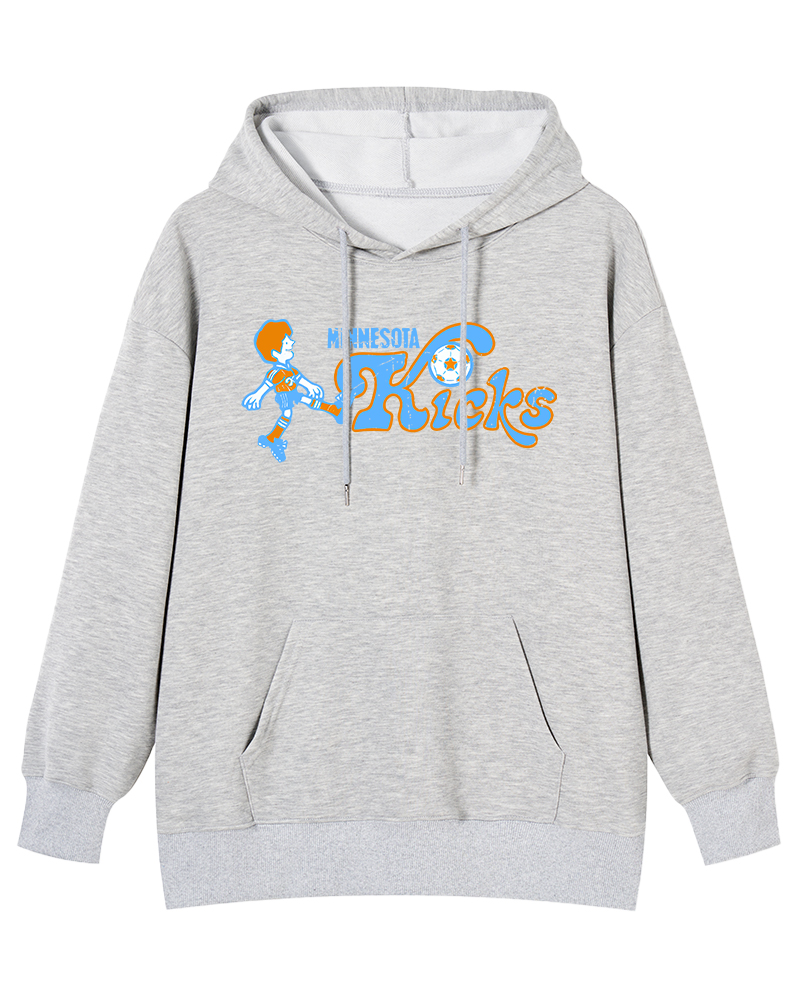 Minnesota Kicks Soccer Cotton Hoodie image 8