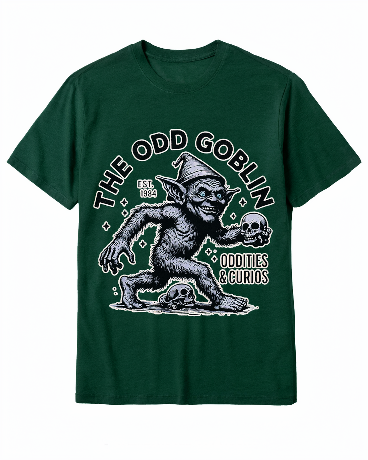 The Odd Goblin Oddities and Curio Cotton T-Shirt image 8