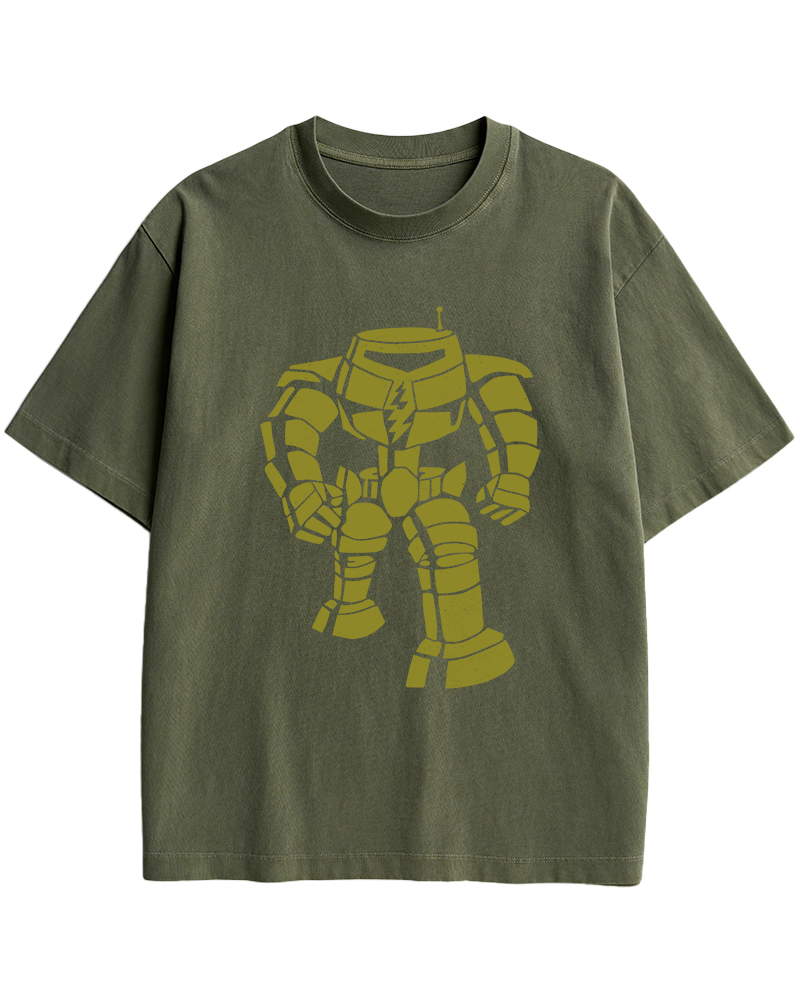 2000s Sci-Fi Robot Cotton T-Shirt image 9