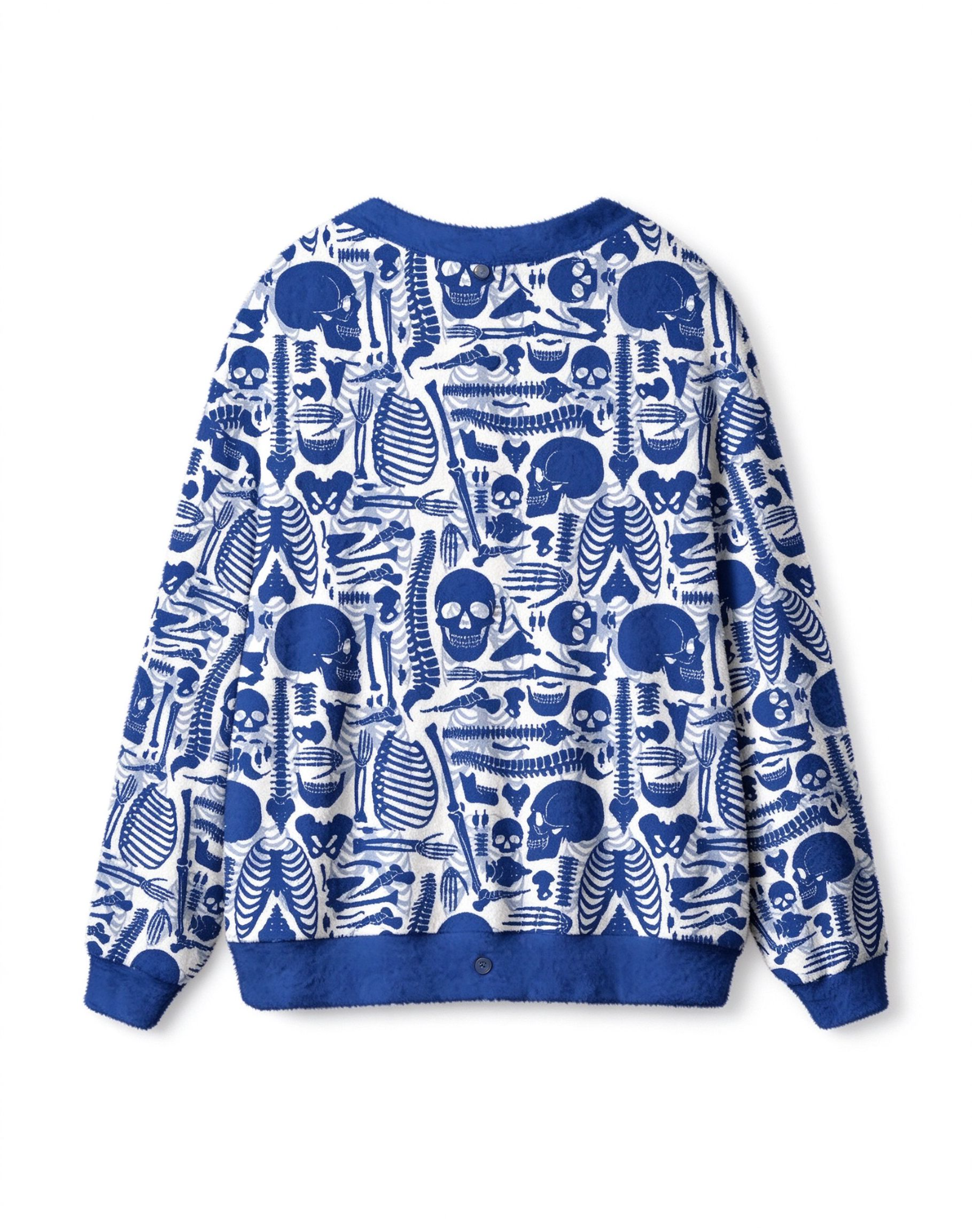 Skeleton Geek Ugly Cardigan Sweaters