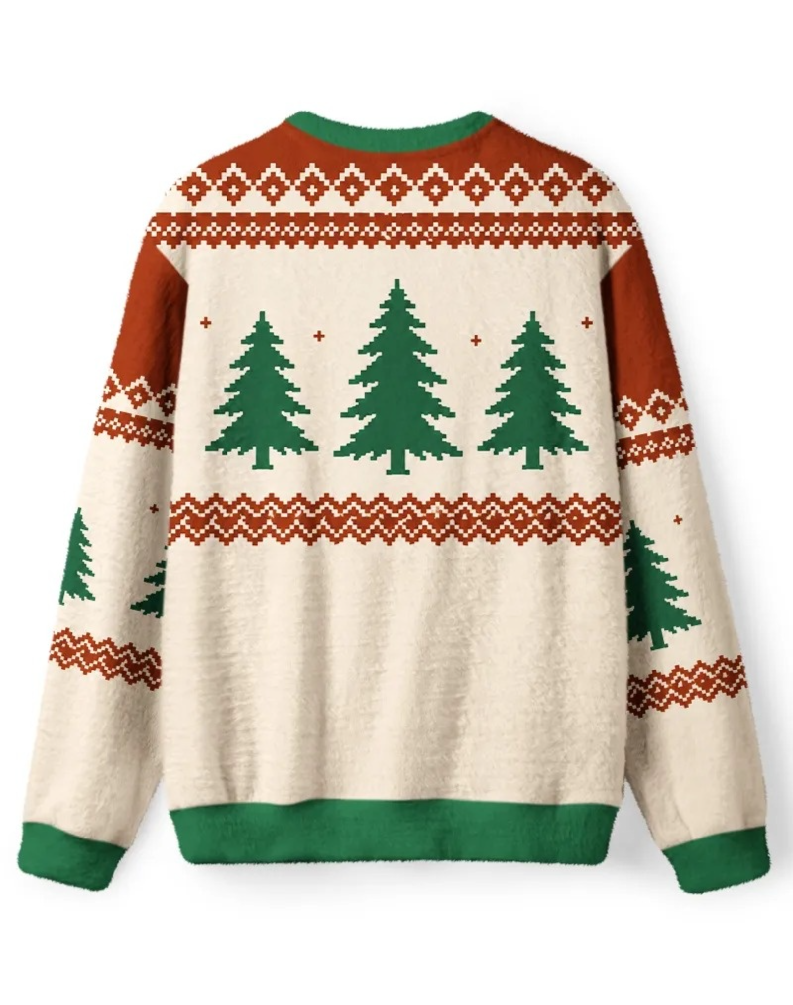 TheRetroTee Christmas Pine Tree Sweater