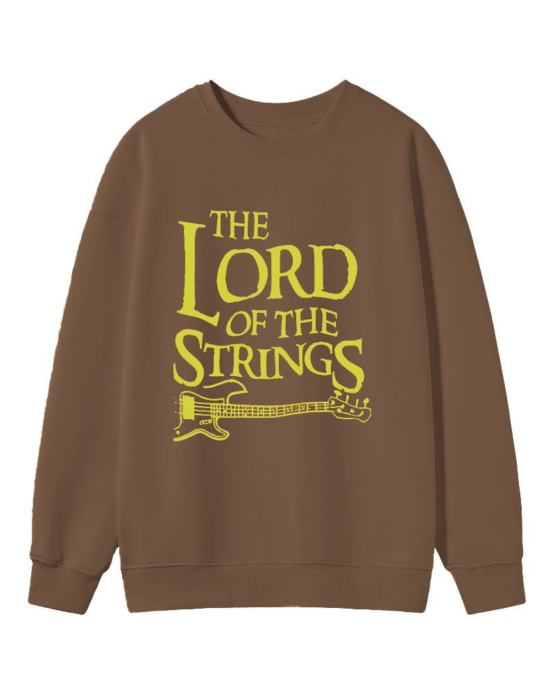 Lord Of the Strings Bass Player Sweatshirt image 10