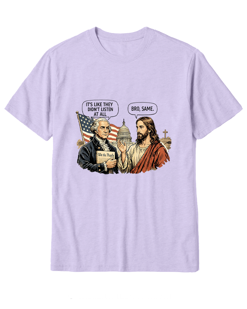 TheRetroTeeIt’s Like They Didn’T Listen At All Cotton T-Shirt image 10