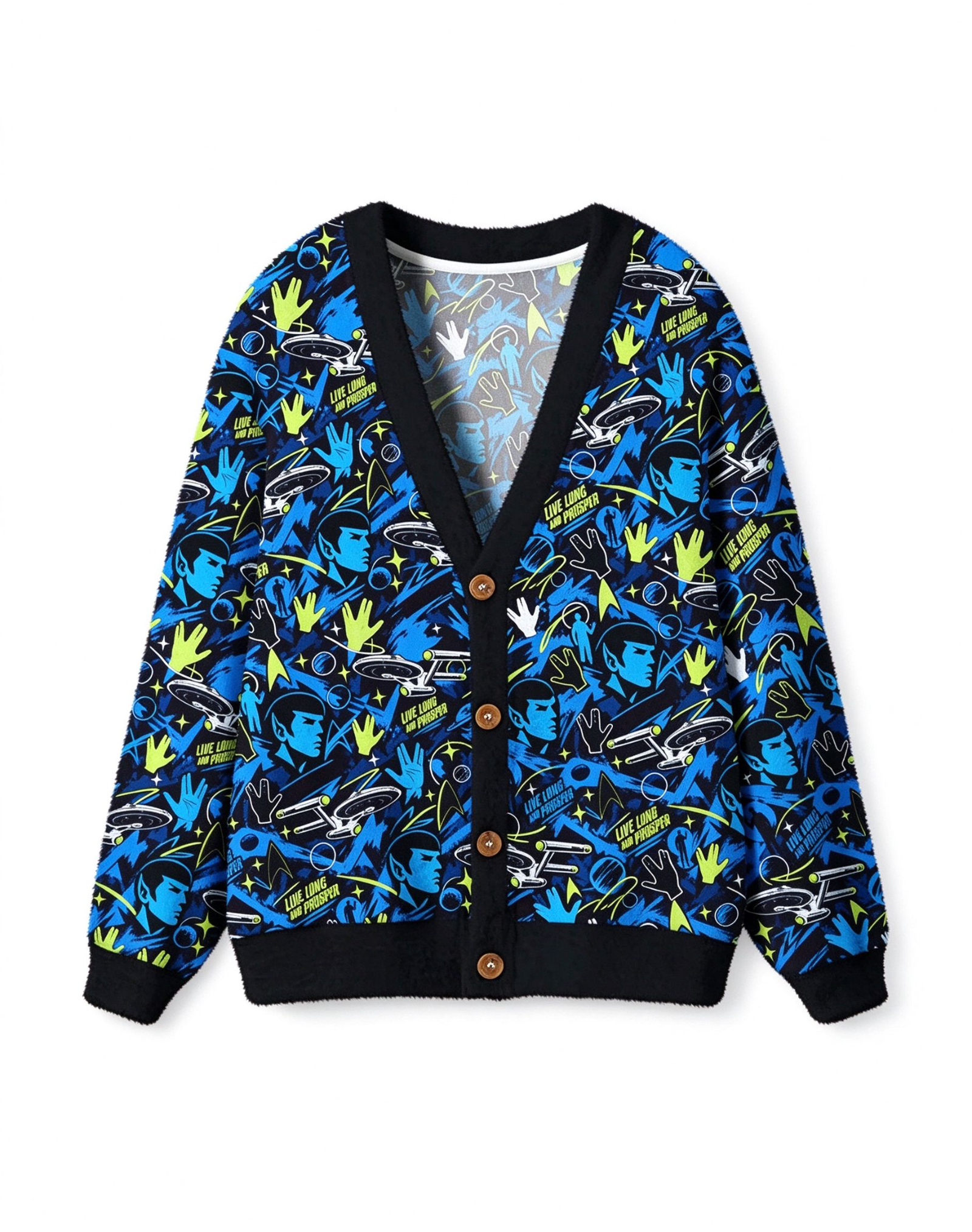 SpaceExplorer Geek Ugly Cardigan Sweaters
