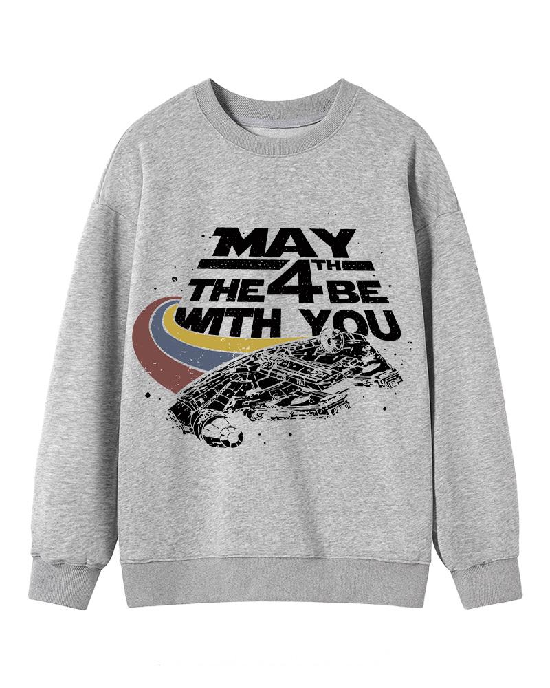 Science Fiction Graphic 1980s Cotton Sweatshirt image 11