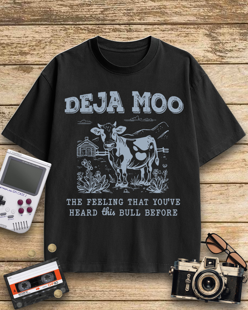 Deja Moo 2000s Cotton T-Shirt image 11