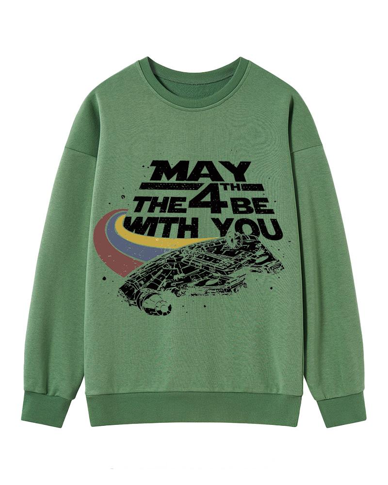 Science Fiction Graphic 1980s Cotton Sweatshirt image 12