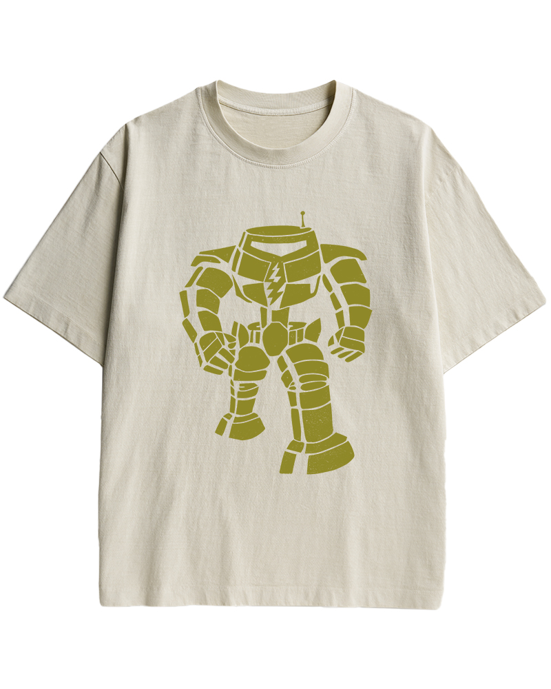 2000s Sci-Fi Robot Cotton T-Shirt image 12