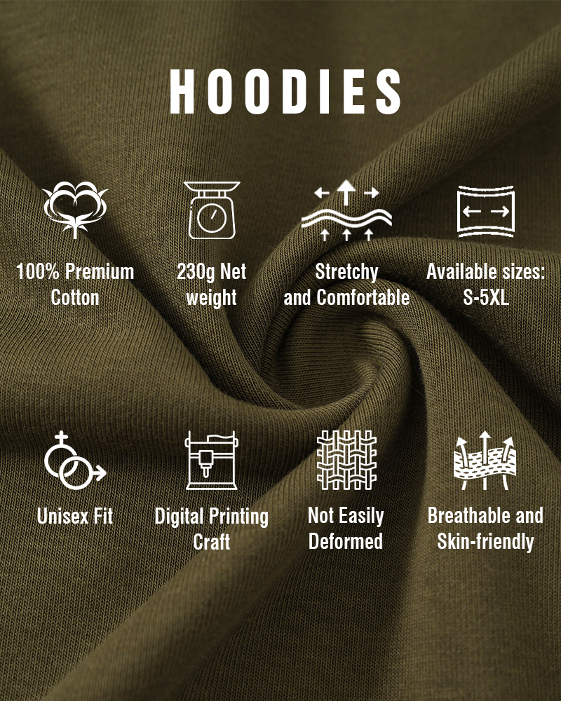 Chocolate Cereal Count 1980s Nostalgic Cotton Hoodie image 11