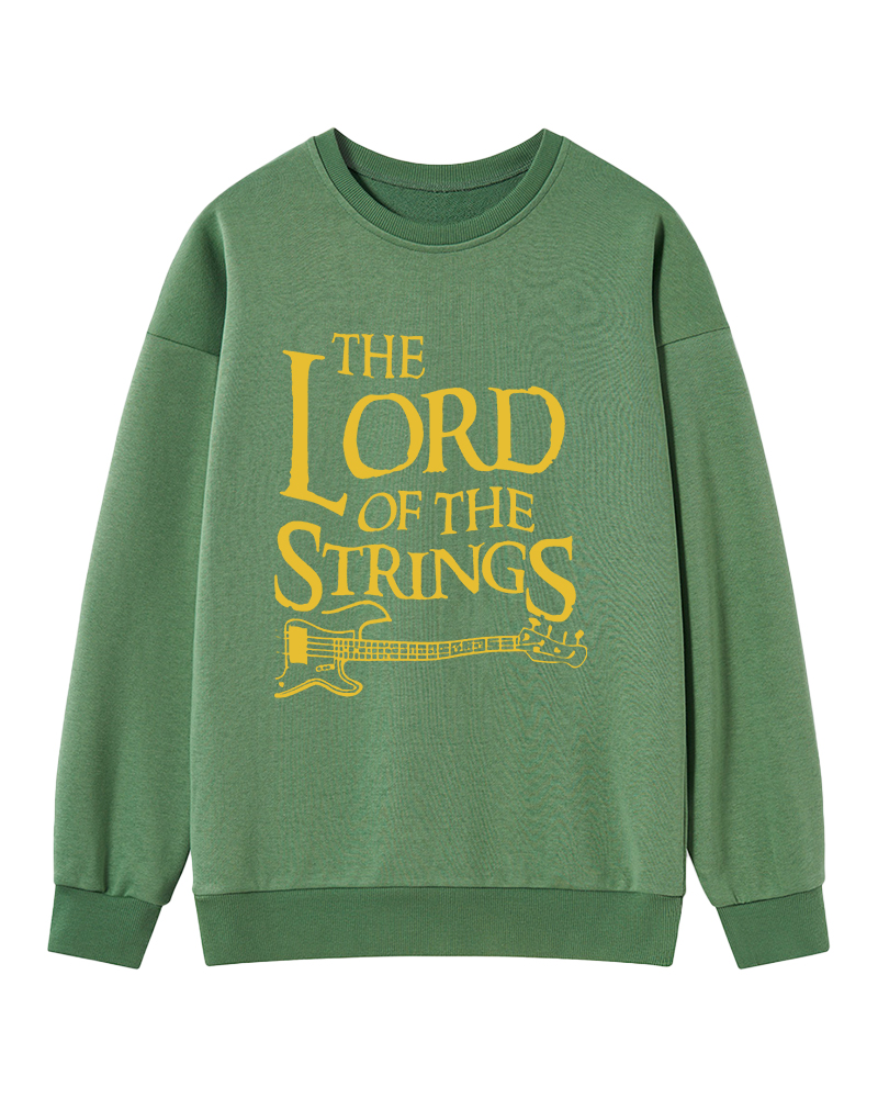 Lord Of the Strings Bass Player Sweatshirt image 13