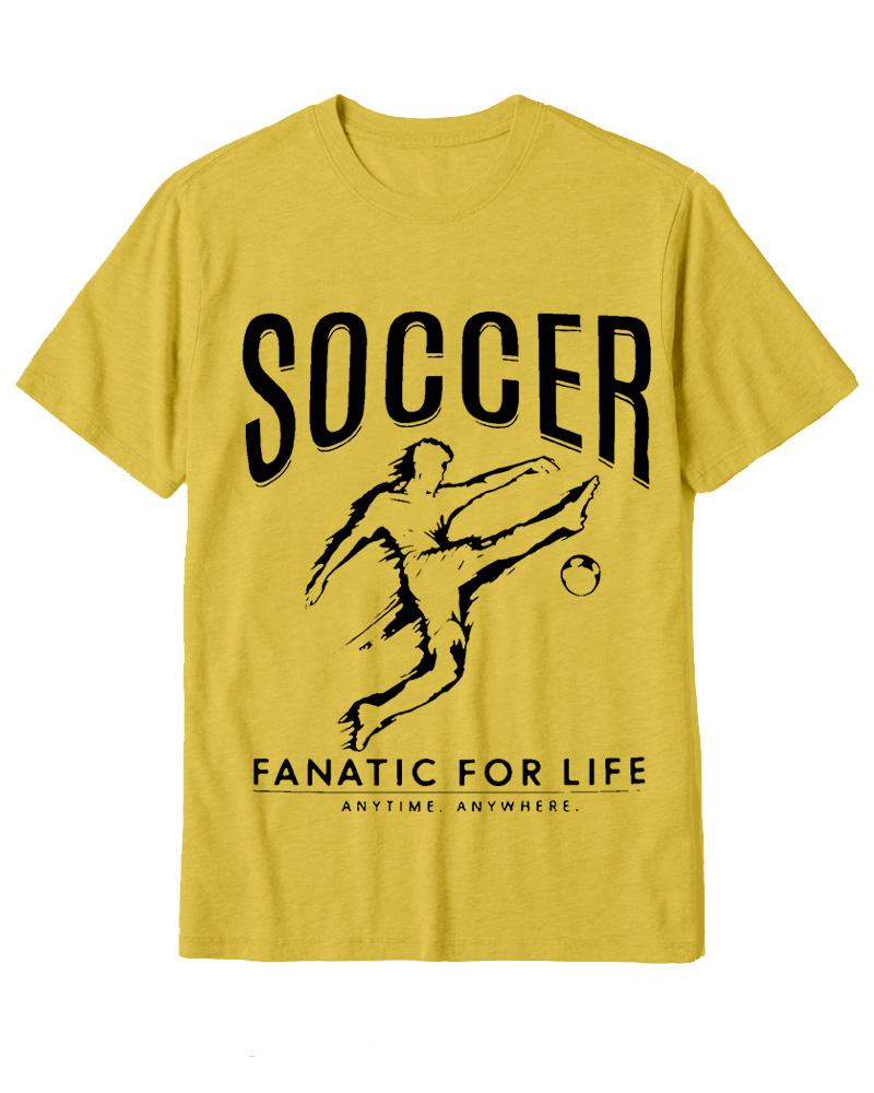 Soccer Fanatic for Life 2000s Cotton T-Shirt image 15