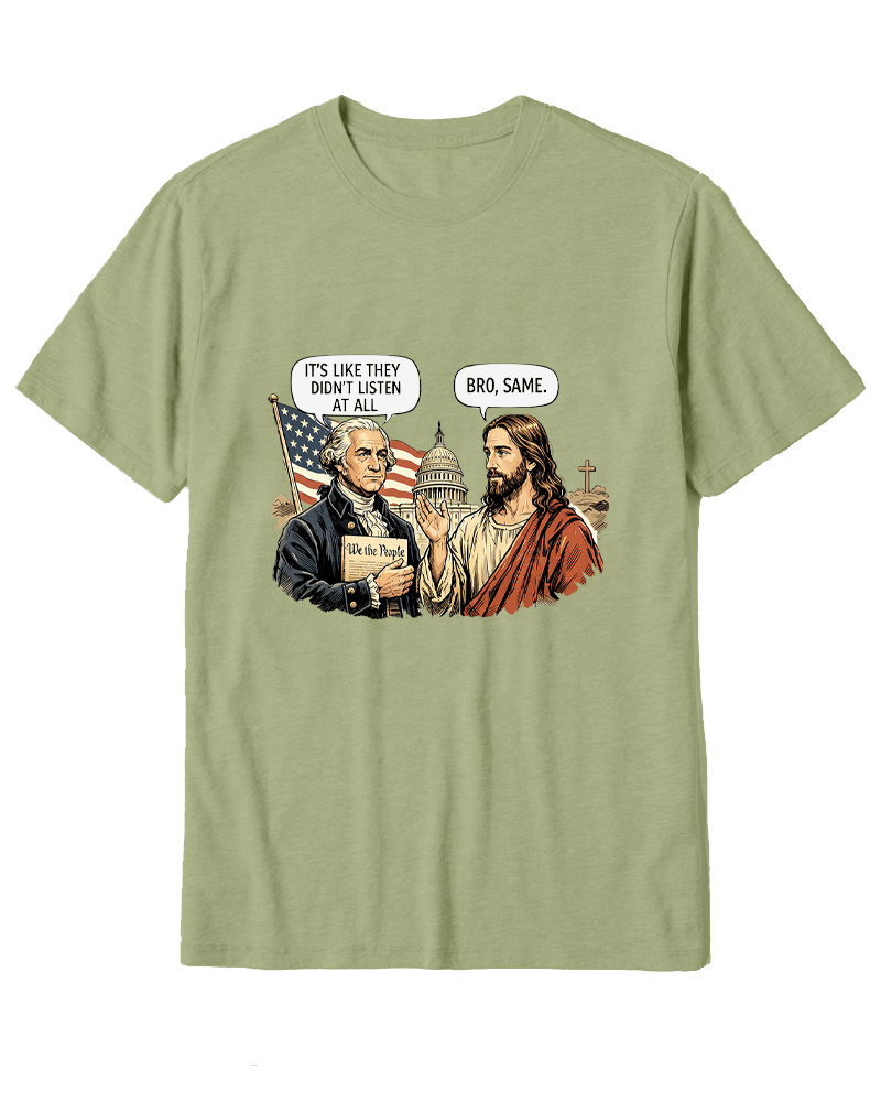 TheRetroTeeIt’s Like They Didn’T Listen At All Cotton T-Shirt image 15