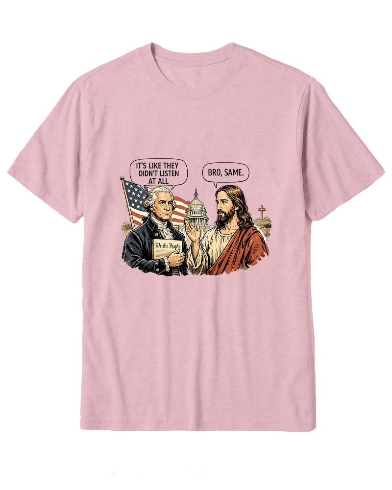 TheRetroTeeIt’s Like They Didn’T Listen At All Cotton T-Shirt image 16