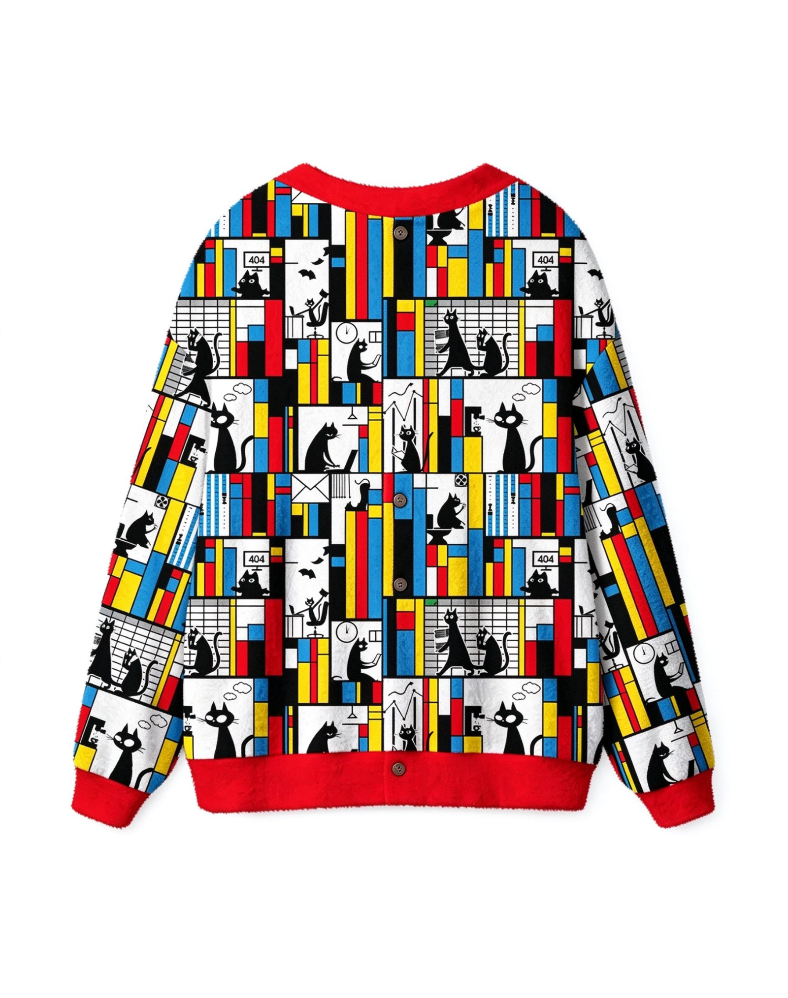 [Copy]Fox Cardigan (Space Rescue Mission) Geek Cardigan Sweater