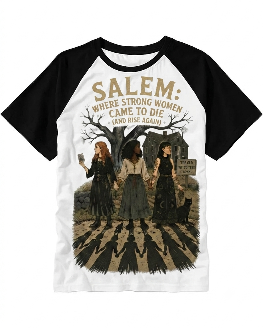 Vintage Salem Witch Coven Graphic Tee