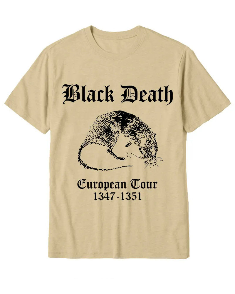 Medieval Historical Dark Humor Art Tee