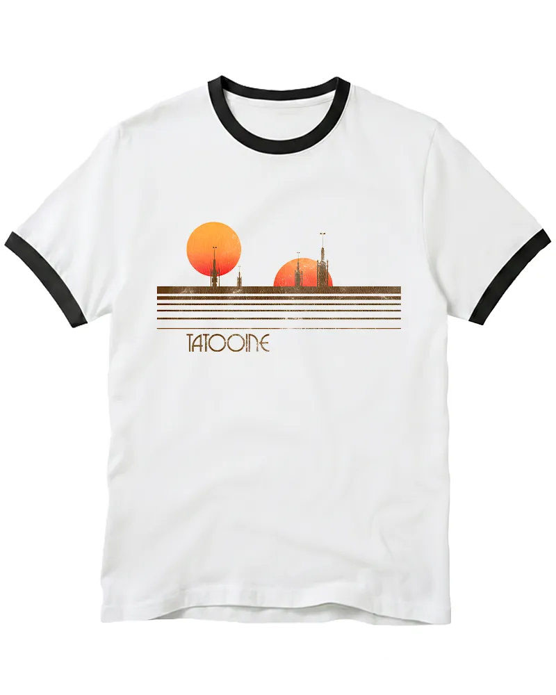 Galaxy 1980s Ringer T-shirt