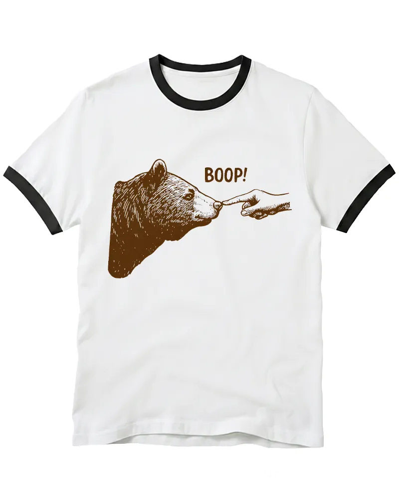 Boop 1990s Ringer T-shirt